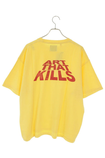 GALLERY DEPT Art That Kills Tee Yellow Size XL