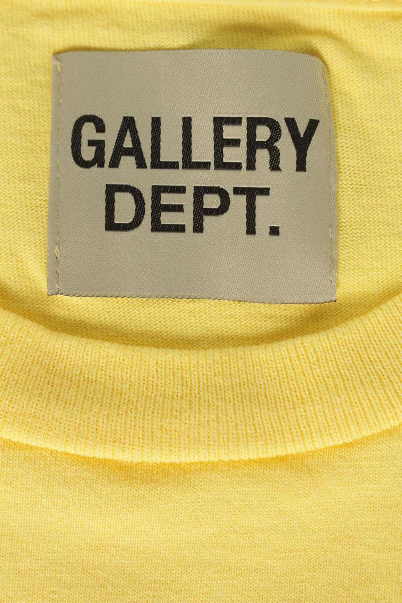 GALLERY DEPT Art That Kills Tee Yellow Size XL