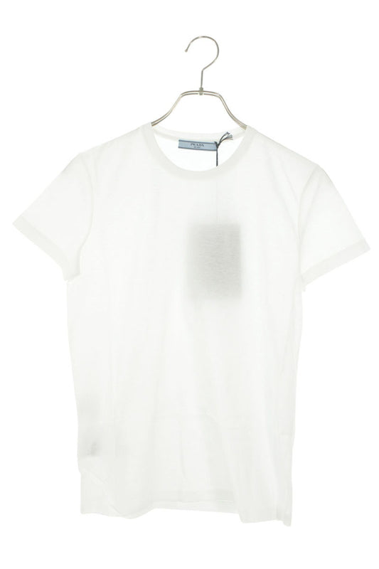Prada White Cotton Crewneck T-shirt Size S