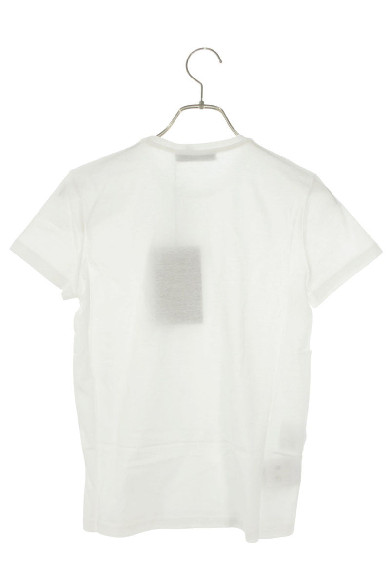 Prada White Cotton Crewneck Tee Size S