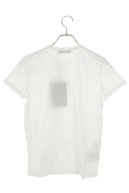 Prada White Cotton Crewneck Tee Size S