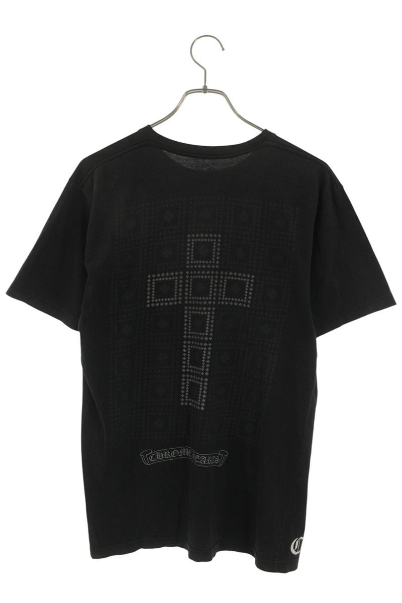 Chrome Hearts CH Plus Back Print Cotton T-Shirt Black Size M