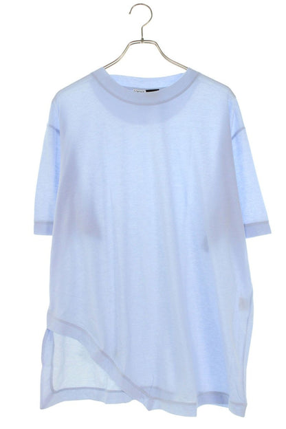 LOEWE Back Anagram Embroidered Asymmetric T Light Size XXL
