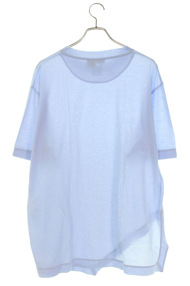 LOEWE Back Anagram Embroidered Asymmetric T Light Size XXL