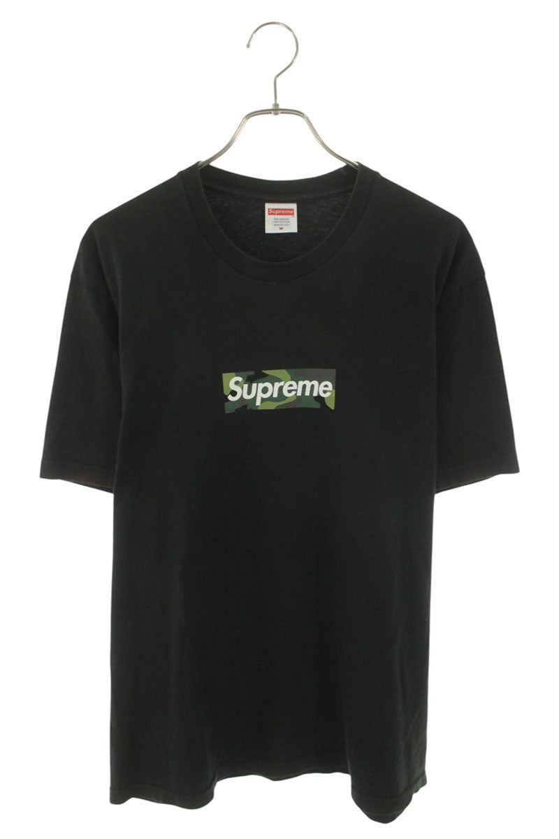 Supreme 23AW Box Logo Tee Print T-Shirt Black x Green Size M