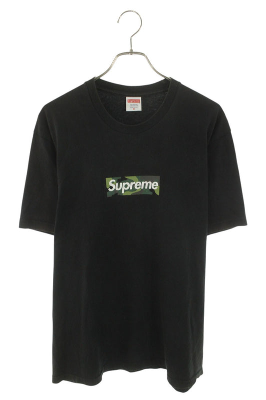 Supreme 23AW Box Logo Tee Print T-Shirt Black x Green Size M