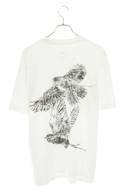 Y-3 Back Graphic Print T-Shirt Size L