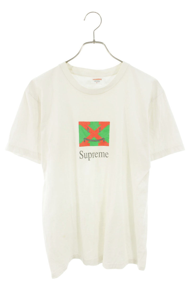 SUPREME X Front Print Tee White Size M