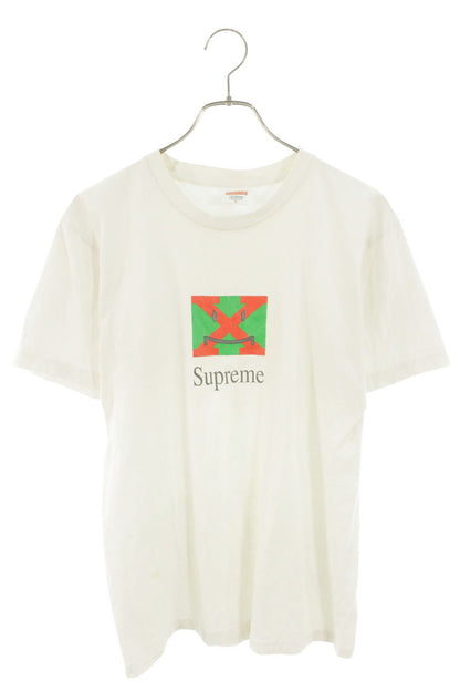 SUPREME X Front Print Tee White Size M