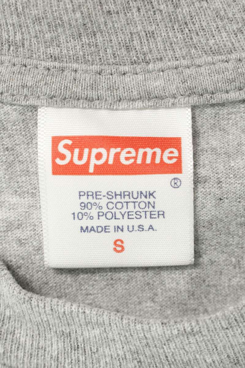 Supreme 22SS Ralph Steadman Box Logo Tee T-Shirt Gray Size S
