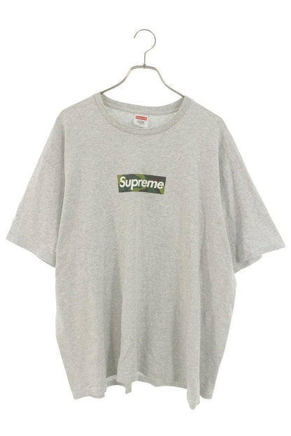Supreme 23AW Box Logo Tee T-Shirt Gray x Green Size XL