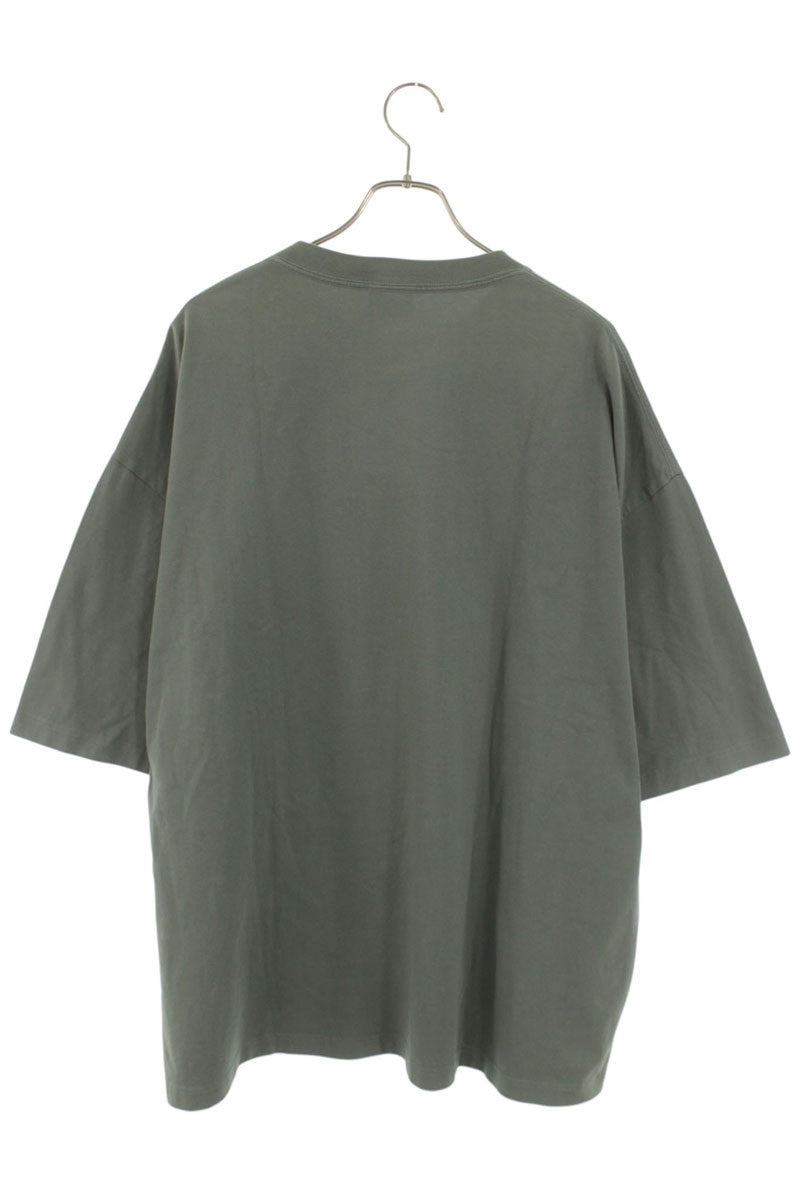 Balenciaga Logo Print T-Shirt Green Size XXL