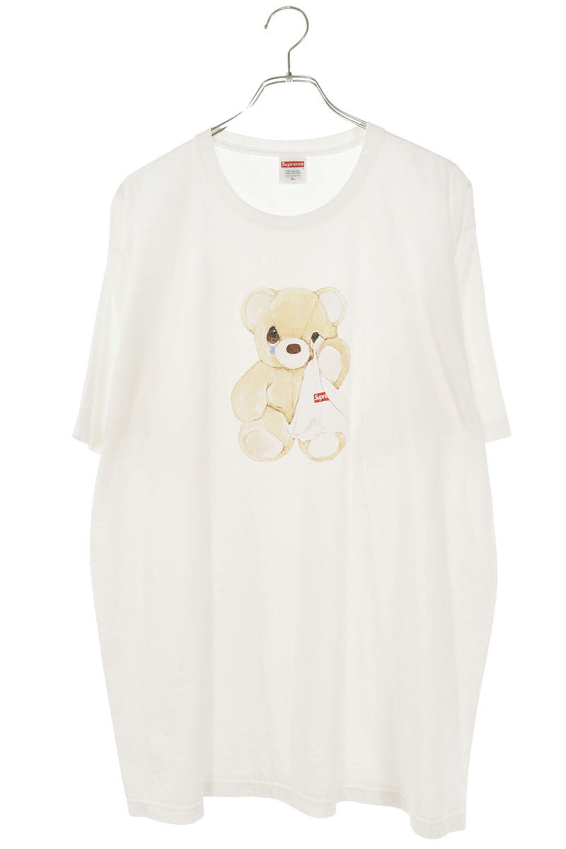 SUPREME 25SS Bear Print Tee White Size XL