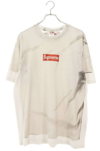 MM6 x Supreme 24SS Box Logo Transfer Print Tee White Size M