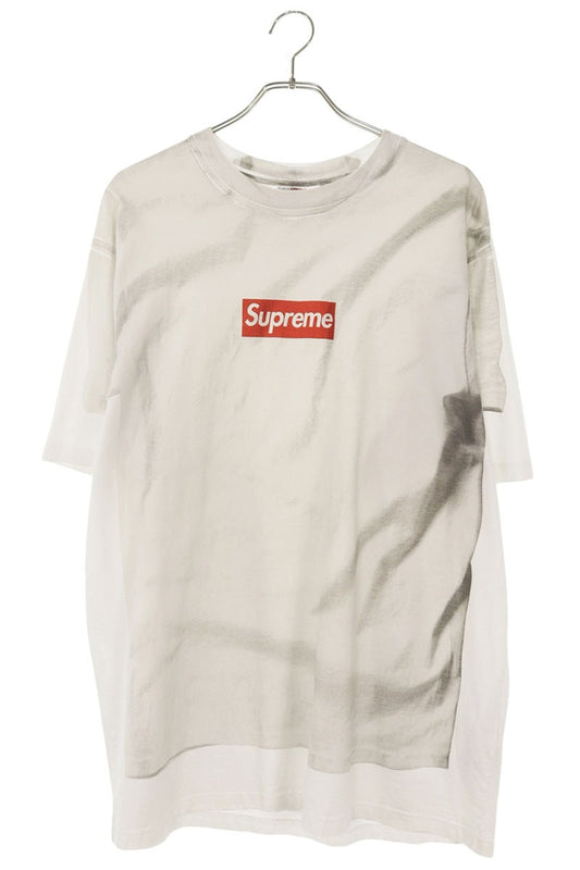 MM6 x Supreme 24SS Box Logo Transfer Print Tee White Size XL