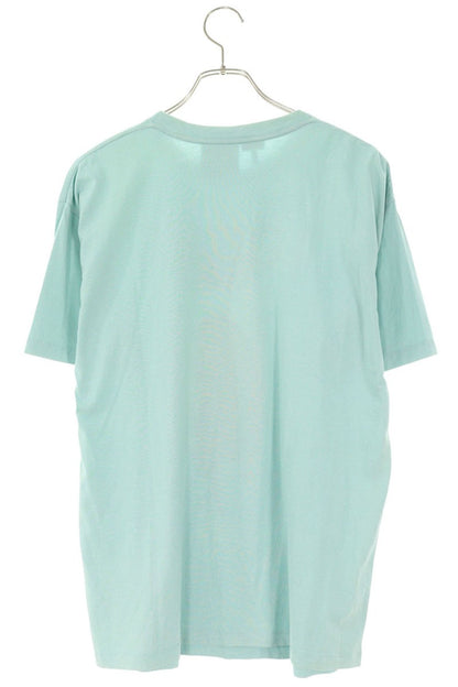 Loewe Logo Embroidered T-Shirt Blue Size S