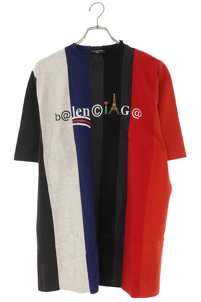 Balenciaga Reconstructed Logo T-Shirt Size XXS