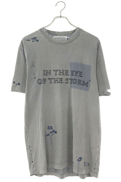 Acne Studios Vintage T-Shirt Gray x Blue Size S