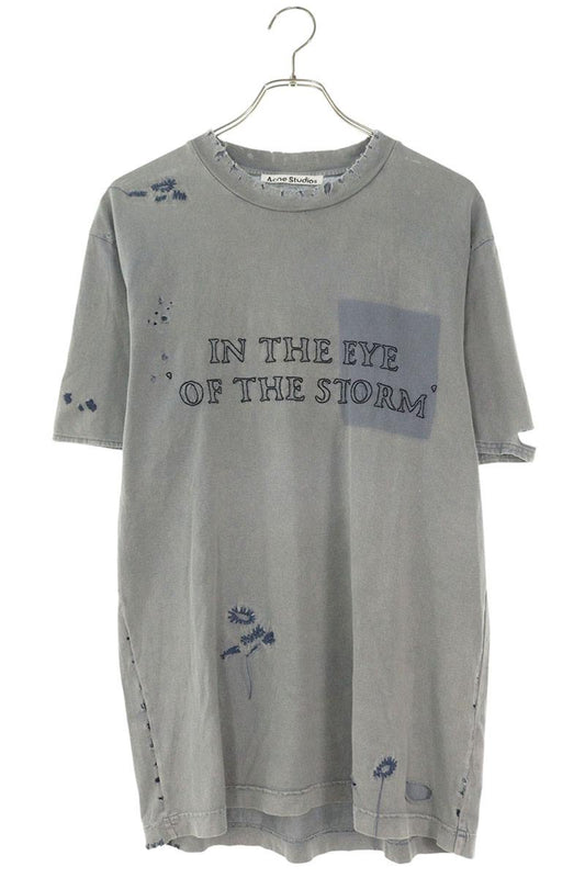 Acne Studios Vintage T-Shirt Gray x Blue Size S
