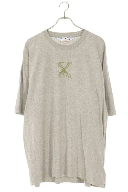 OFF-WHITE S23 Arrow Print T-Shirt Gray Size XL