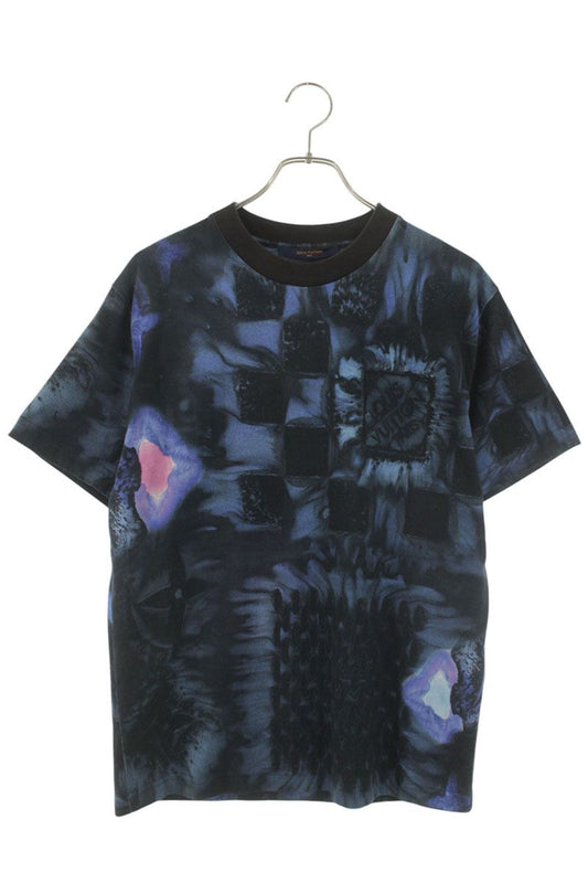 Louis Vuitton LV Print T-Shirt Blue Size S
