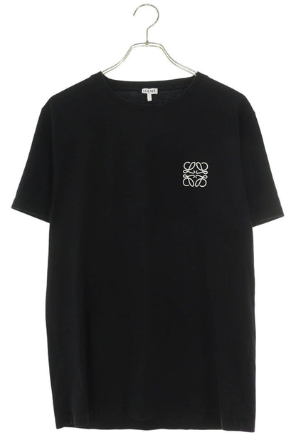 LOEWE Anagram Logo Embroidered T-Shirt Black Size M