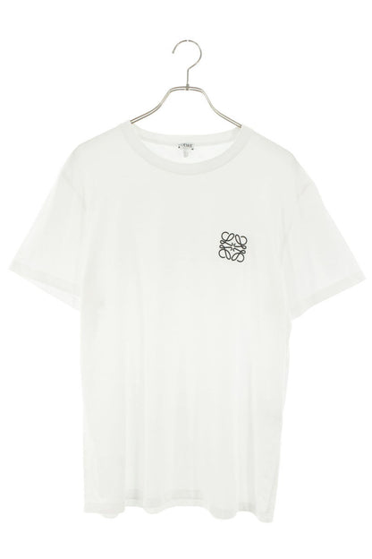 LOEWE Anagram Logo Embroidered T-Shirt White Size M