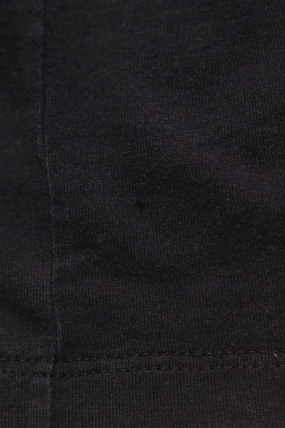 CELINE Black Logo Print Loose Fit Cotton T-Shirt Size XS