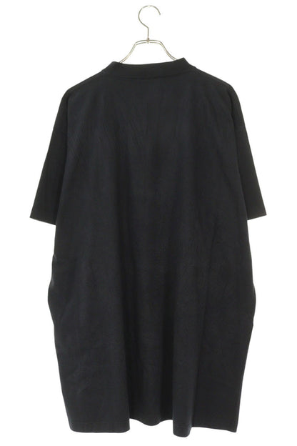 Balenciaga Print Oversized T-Shirt Black Size M