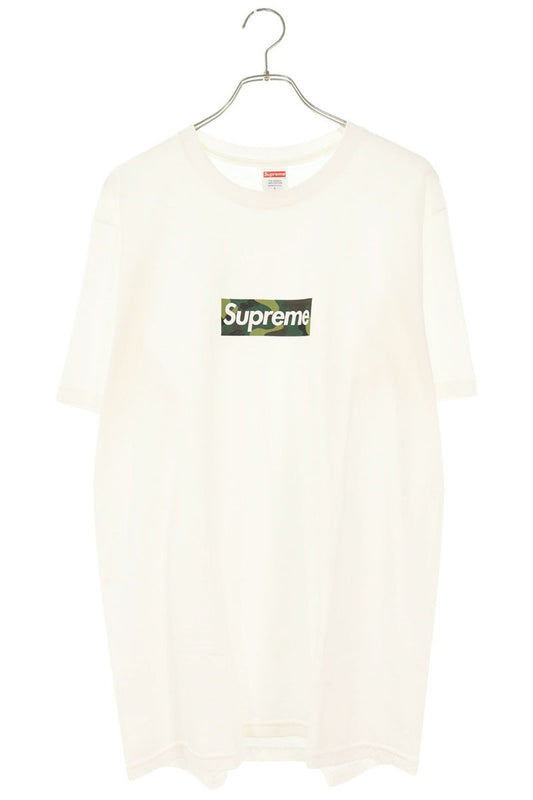 Supreme Box Logo Tee Print T-Shirt White Size L