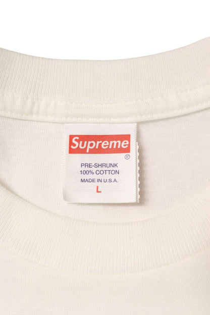 Supreme Box Logo Tee Print T-Shirt White Size L