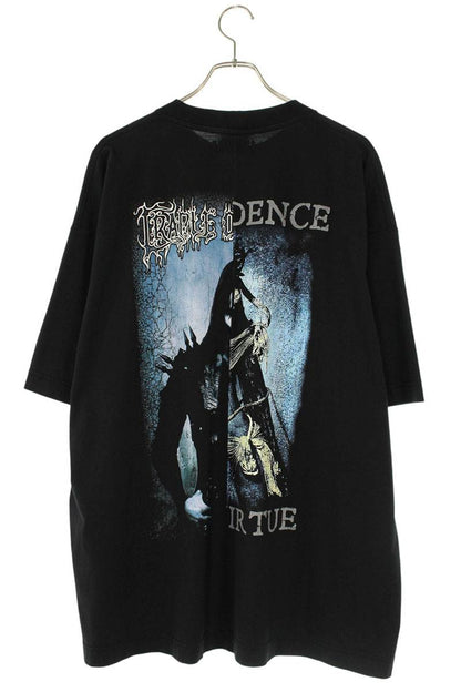 Vetements 25AW COF CUT-UP B Oversized T-Shirt Black Size M