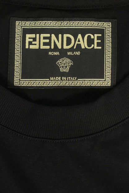 Fendi x Versace Logo T-Shirt Size XL