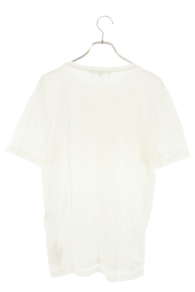 GUCCI Front Logo Crewneck T-Shirt Off-White Size L