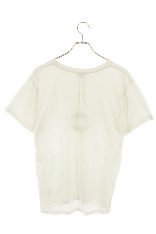 Saint Laurent Paris Print T-Shirt White Size M