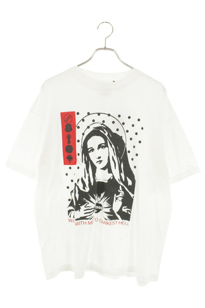 Saint Michael Maria Print Tee White Size L