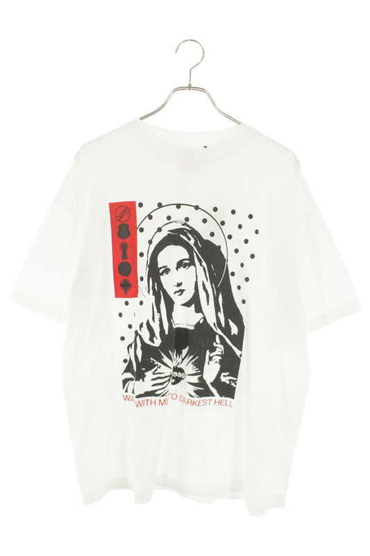Saint Michael Maria Print Tee White Size L