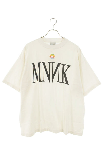 XL MT-MK Logo Print Crewneck T-shirt White Size XL