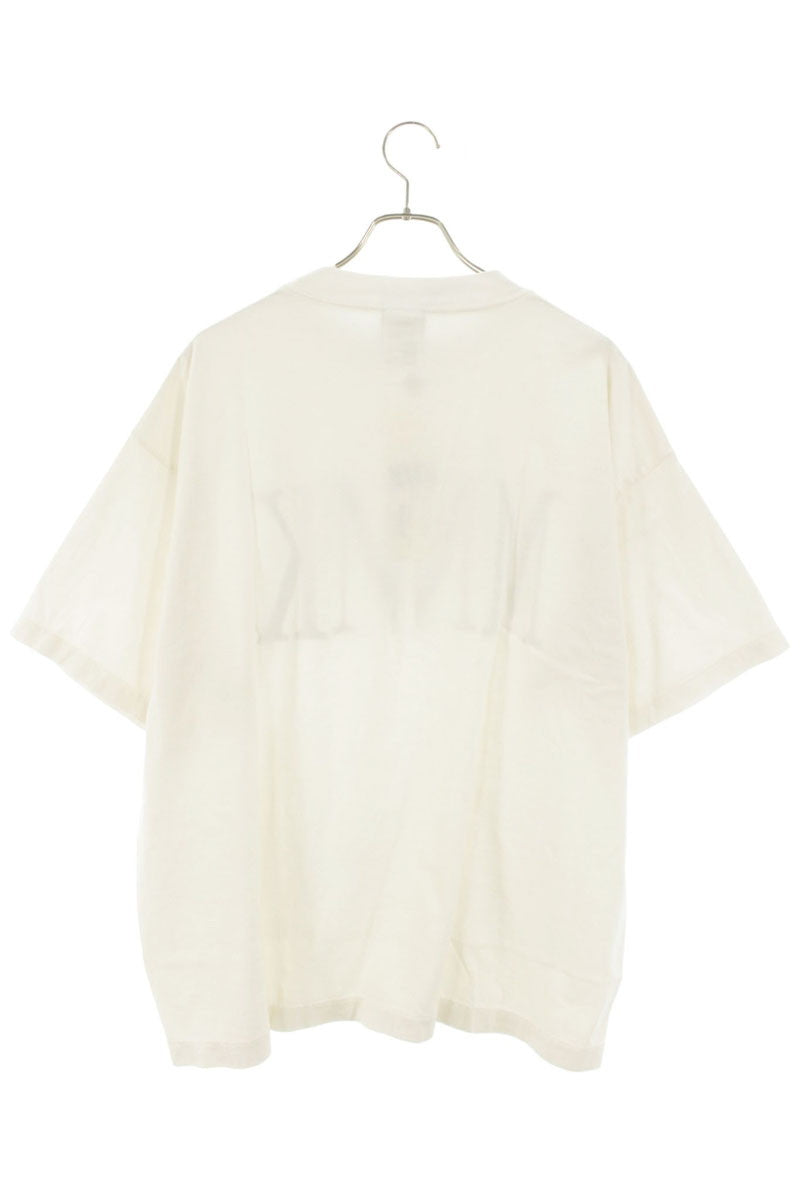 XL MT-MK Logo Print Crewneck T-shirt White Size XL