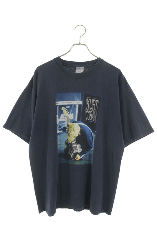 VINTAGE 00s Kurt Cobain The End of Music T-Shirt Size XL