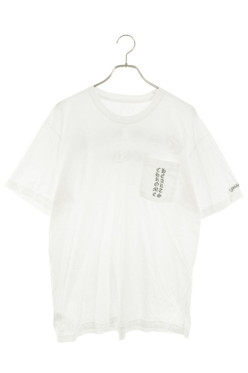 Chrome Hearts Tokyo Exclusive Neck Label Print White Size XL