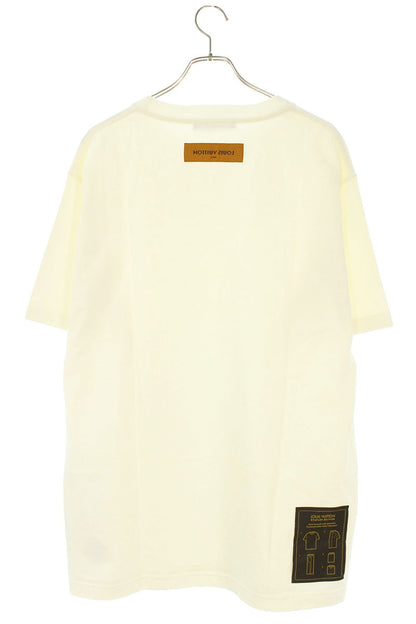 Louis Vuitton White Cotton Inside Out T-Shirt Size XL