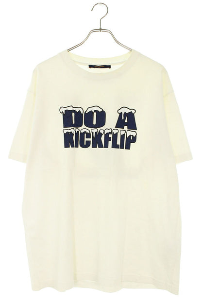 Louis Vuitton Kickflip Print Crewneck T-shirt White Size XL
