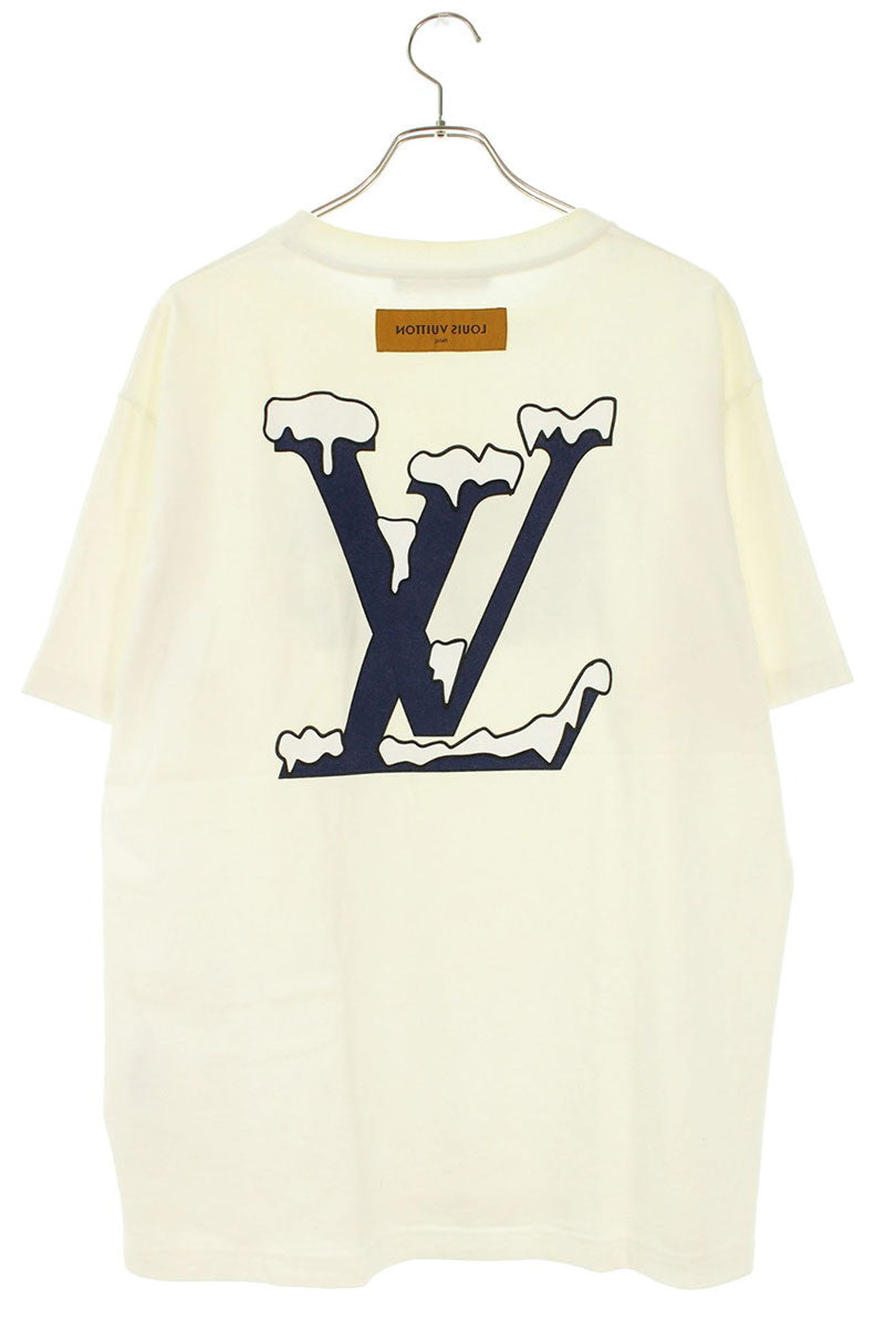 Louis Vuitton Kickflip Print Crewneck T-shirt White Size XL
