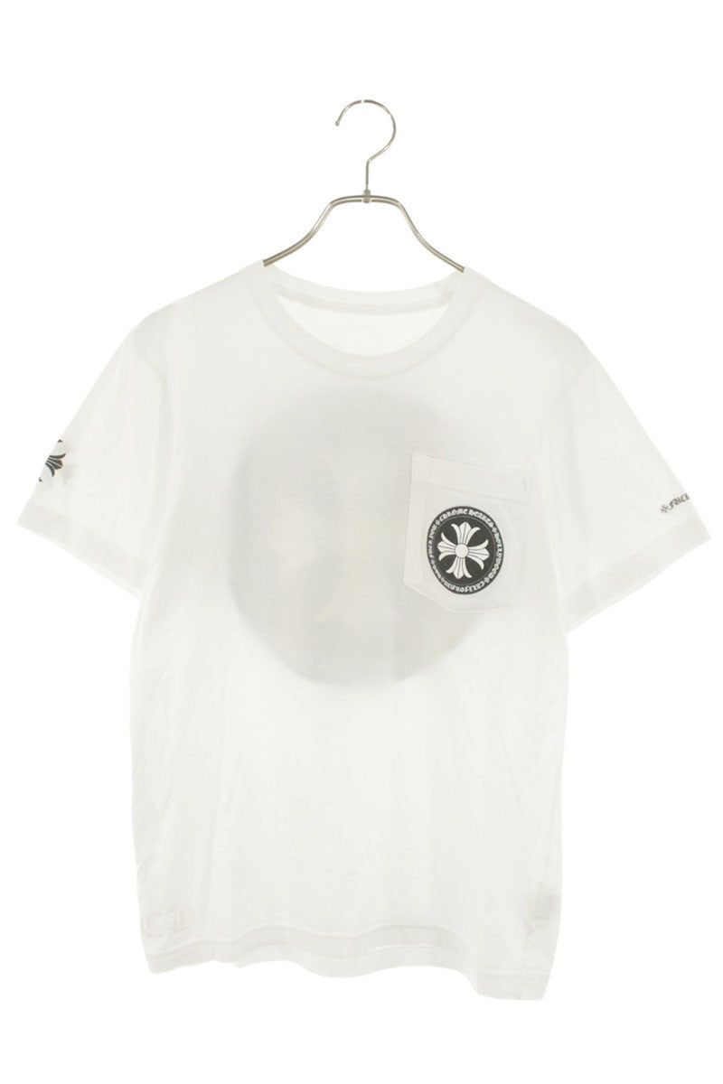 Chrome Hearts CH Plus Pocket Tee White Size S