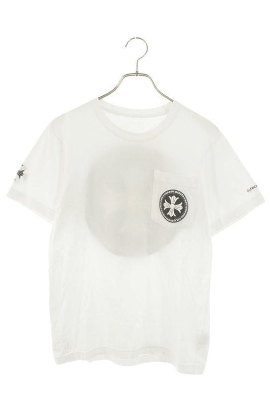Chrome Hearts CH Plus Pocket Tee White Size S
