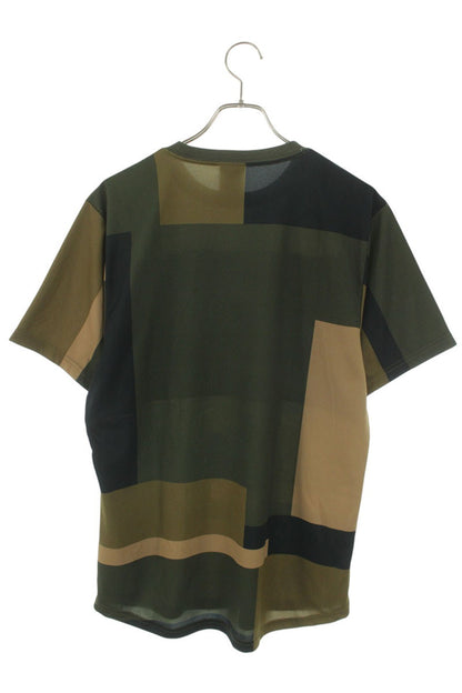 F.C.R.B Logo Print T-Shirt Green Size M