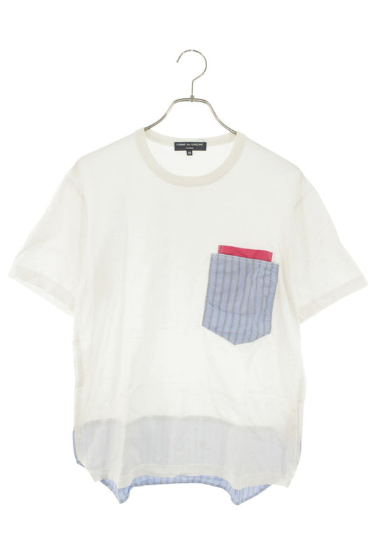 Comme des Garcons HOMME AD2015 Stripe Pocket T-Shirt Size M