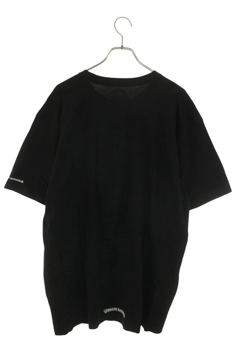 Chrome Hearts Neck Logo Tee Black Size XXL