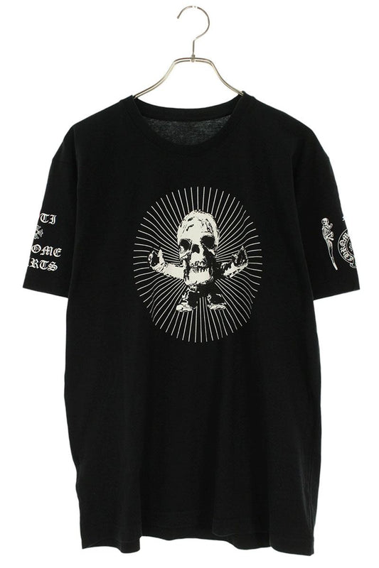 Chrome Hearts CH T-SHRT FOTI Print T-Shirt Black x White Size L